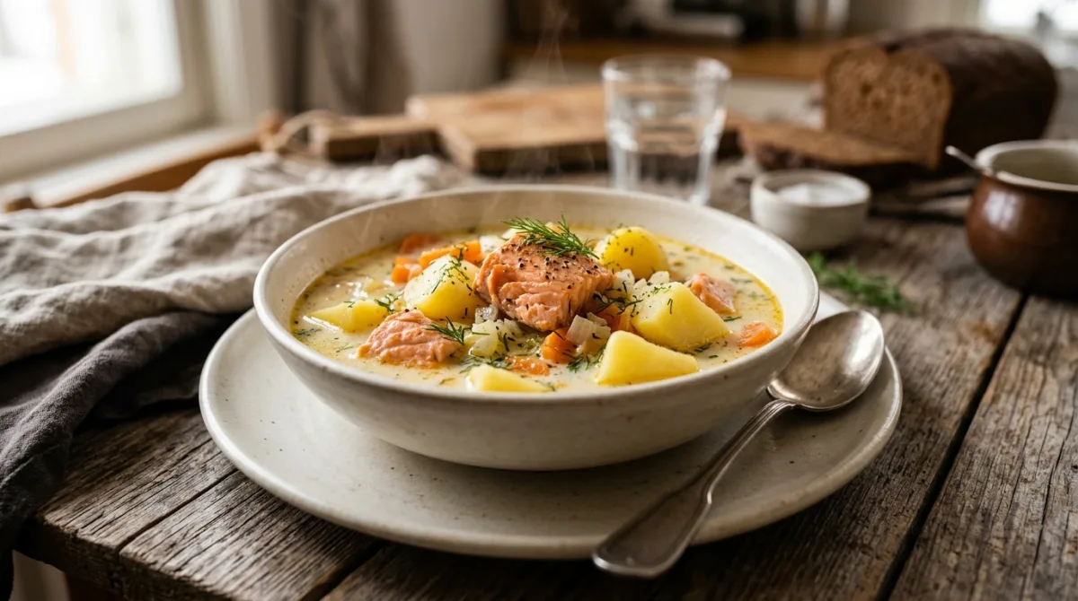 Lohikeitto (Salmon Soup)